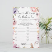 ワイルドフラワーゲームをする花嫁の年齢 (スタンド正面)