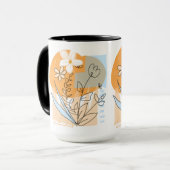 ワイルドフラワーコーヒーマグ マグカップ (正面左)