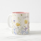 ワイルドフラワーサマーブリス ツートーンマグカップ (正面左)