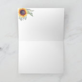 ワイルドフラワーサンキューカード サンキューカード (内部)