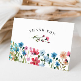 ワイルドフラワーサンキューカード サンキューカード