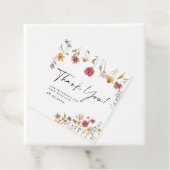 ワイルドフラワーサンキューベイビーシャワーギフトラベル フェイバータグ (インサイチュ)