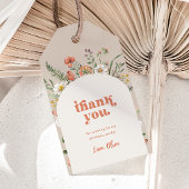 ワイルドフラワーサンキューラベル |ワイルドフラワーのメッセージカード ギフトタグ