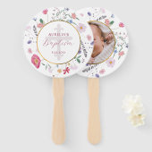 ワイルドフラワーサークルバプテスマ ハンドファン (正面&裏面)