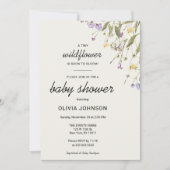 ワイルドフラワーシック男女兼用ソフトセージフローラ 招待状 (正面)