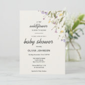 ワイルドフラワーシック男女兼用ソフトセージフローラ 招待状 (スタンド正面)