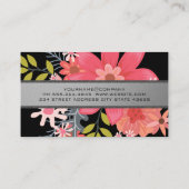 ワイルドフラワーシルバーバンド 名刺 (裏面)