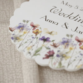 ワイルドフラワーシンフォニー：ビビッドウォーターカラーアート ペーパーコースター