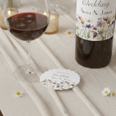 ワイルドフラワーシンフォニー：ビビッドウォーターカラーアート ペーパーコースター