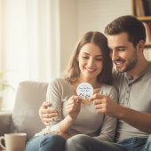 ワイルドフラワーシンフォニー: ビブラントウォーターカラーアート ラウンドシール