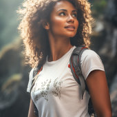 ワイルドフラワーシンプルをモチーフにしたTシャツ Tシャツ