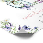 ワイルドフラワーシードステーションバタフライメイソンジャー ポスター (角)