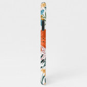 ワイルドフラワーシームレスパターン iPhoneケース (右側)