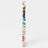 ワイルドフラワーシームレスパターン iPhoneケース (左側)