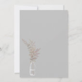 ワイルドフラワージャースボホ結婚式招待状 招待状 (裏面)