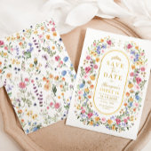 ワイルドフラワースウィート16キンセアニェラ日付を保存 案内ポストカード