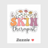 ワイルドフラワースキンセラピストエステティシャンスキンケア シール (シート)