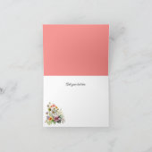 ワイルドフラワースタイリッシュズブライダルシャワーありがとうございました 招待状 (内部)