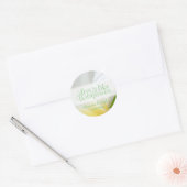 ワイルドフラワーステッカー ラウンドシール (封筒)