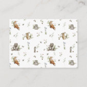 ワイルドフラワーストロベリーサマーベビーブックリクエスト エンクロージャーカード (裏面)