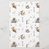 ワイルドフラワーストロベリーベビーシャワー親アドバイス チラシ (裏面)