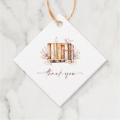 ワイルドフラワーストーリーブック　ニューチャプター　ブライダルシャワー フェイバータグ (正面)