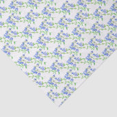 ワイルドフラワースピードウェル青グリーン白ティッシュペーパー 薄葉紙 (詳細)