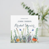 ワイルドフラワーズと蝶ブライダルシャワークラス セーブザデート (スタンド正面)