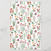 ワイルドフラワーズは彼女がブライダルシャワーゲームを言った (裏面)