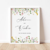 ワイルドフラワーズアドバイスと新婚ポスターの願い ポスター