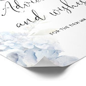 ワイルドフラワーズアドバイスと新婚ポスターの願い ポスター (角)