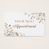 ワイルドフラワーズアポイントメントカード (正面)