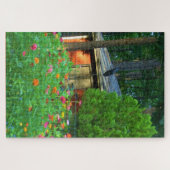 ワイルドフラワーズアンドカントリーコテージ ジグソーパズル (横)