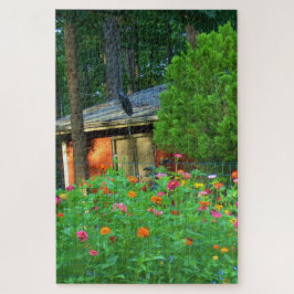 ワイルドフラワーズアンドカントリーコテージ ジグソーパズル