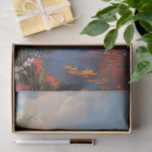 ワイルドフラワーズアンドストーンブリッジファインアートデクページ 薄葉紙 (ギフト)