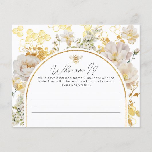 ワイルドフラワーズエイフアイズブライダルシャワーゲーム (正面)