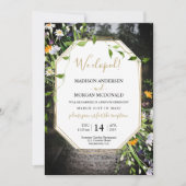 ワイルドフラワーズエロペメント披露宴写真の招待状 招待状 (正面)