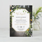 ワイルドフラワーズエロペメント披露宴写真の招待状 招待状 (スタンド正面)