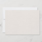 ワイルドフラワーズガーデン結婚フローラ 招待状 (裏面)