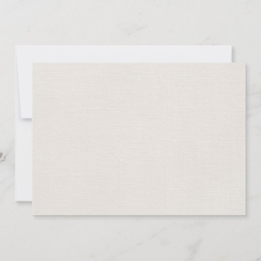 ワイルドフラワーズガーデン結婚フローラ 招待状 (裏面)