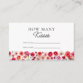 ワイルドフラワーズキスブライダルゲーム エンクロージャーカード (正面)