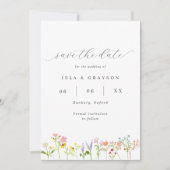 ワイルドフラワーズコテージ結婚コアズ セーブザデート (正面)