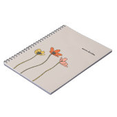 ワイルドフラワーズジャーナル ノートブック (左側)