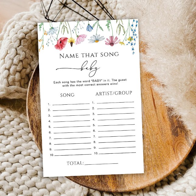 ワイルドフラワーズソングの名前ベビーゲーム (クリエイターアップロード済み)