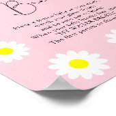 ワイルドフラワーズデイジー – 水がゲームのサインを破った ポスター (角)