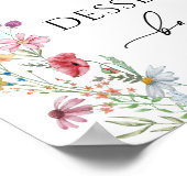 ワイルドフラワーズデザートバー ポスター (角)