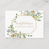 ワイルドフラワーズパステエレガントルハローカード 名刺 (正面)