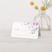 ワイルドフラワーズフォールド座席表 プレイスカード (正面)