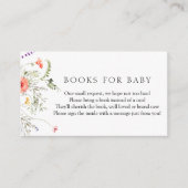 ワイルドフラワーズブックベビー エンクロージャーカード (正面)