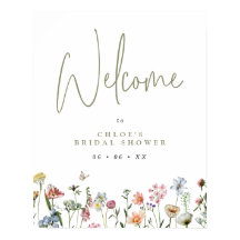 ワイルドフラワーズブライダルシャワーへようこそ